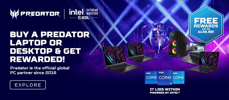 Acer Predator Rewards.